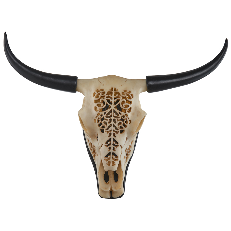 Бра Bull Skull Sconce ivory ( слоновая кость ) Черный Бра Bull Skull Sconce ivory ( слоновая кость ) Черный в Костроме | Loft Concept