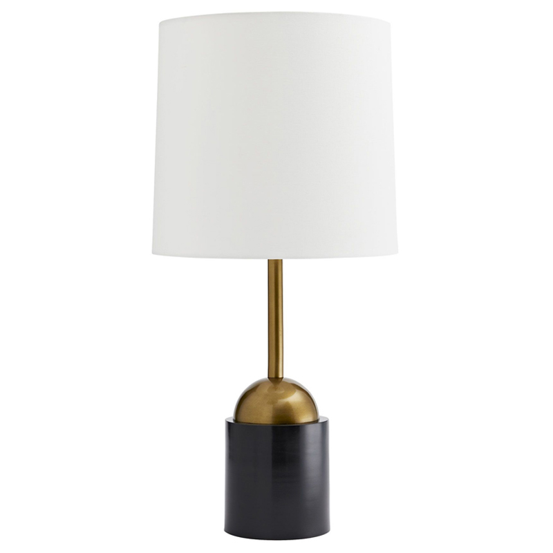 Дизайнерская настольная лампа GROVE LAMP Черный Белый Золотой Дизайнерская настольная лампа GROVE LAMP Черный Белый Золотой в Костроме | Loft Concept