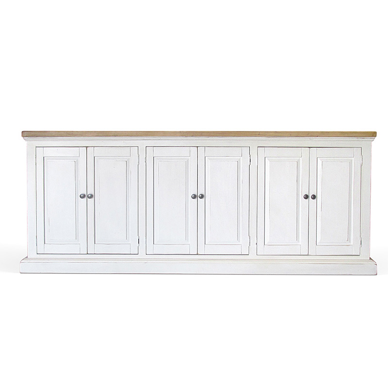 Комод длинный в стиле прованс Lazzaro Provence HARMONIE Antique White Белый Белый Комод длинный в стиле прованс Lazzaro Provence HARMONIE Antique White Белый Белый в Костроме | Loft Concept