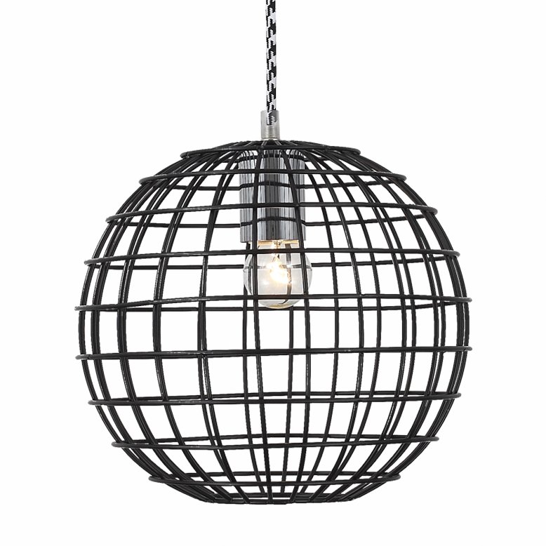 Люстра Iron Farm Cage Pendant Black Черный Люстра Iron Farm Cage Pendant Black Черный в Костроме | Loft Concept