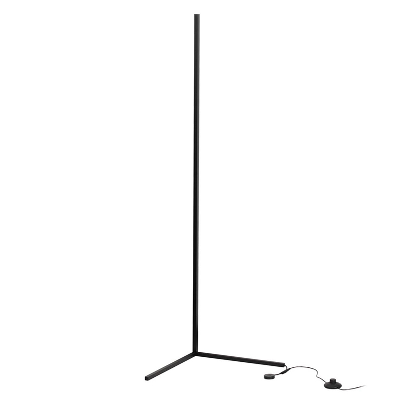 Торшер Trumpet Tube Black Angled Черный Торшер Trumpet Tube Black Angled Черный в Костроме | Loft Concept