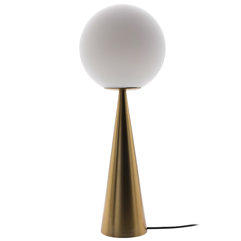 Настольный светильник Fontana Arte Bilia LED Table lamp Латунь Белый Настольный светильник Fontana Arte Bilia LED Table lamp Латунь Белый в Костроме | Loft Concept