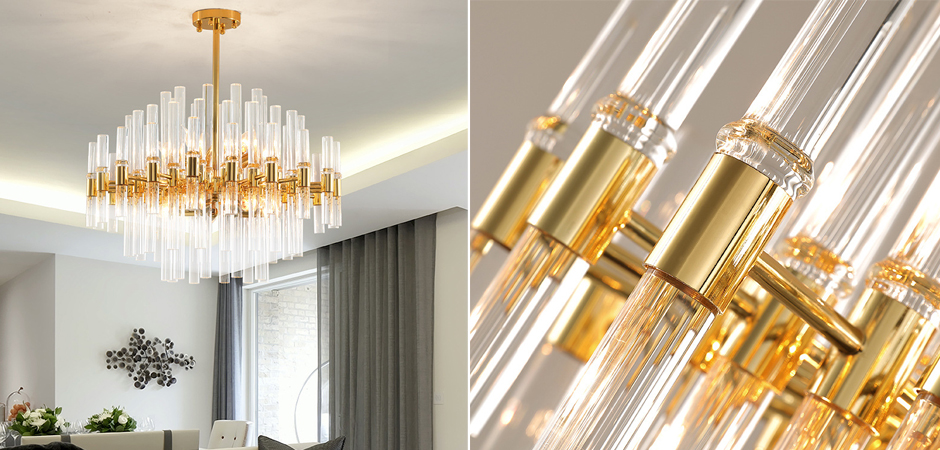 Люстра Luxxu Waterfall Round suspension Люстра Luxxu Waterfall Round suspension - Loft-Concept в Костроме