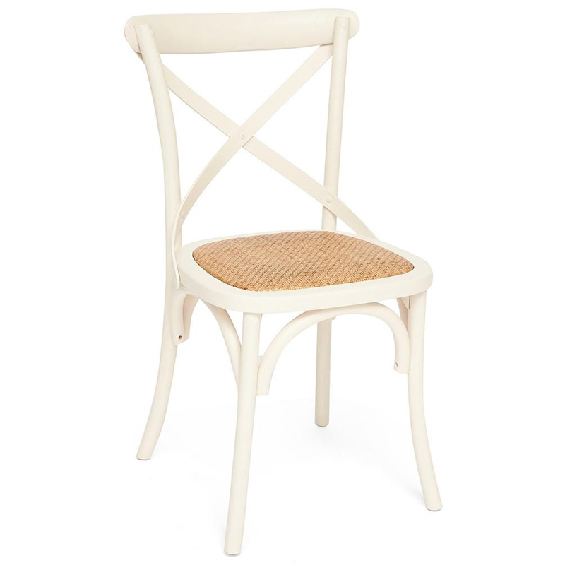 Стул Chaise Provence en Bois blanc белый Белый Бежевый Стул Chaise Provence en Bois blanc белый Белый Бежевый в Костроме | Loft Concept