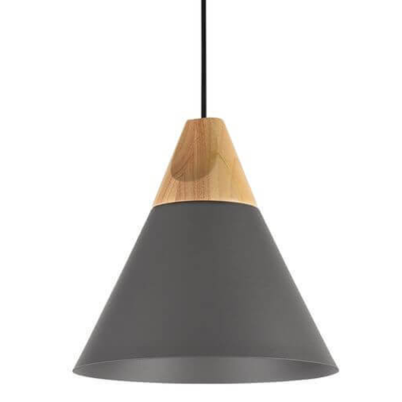 Подвесной светильник Opaque Light grey 22 Серый Коричневый Подвесной светильник Opaque Light grey 22 Серый Коричневый в Костроме | Loft Concept