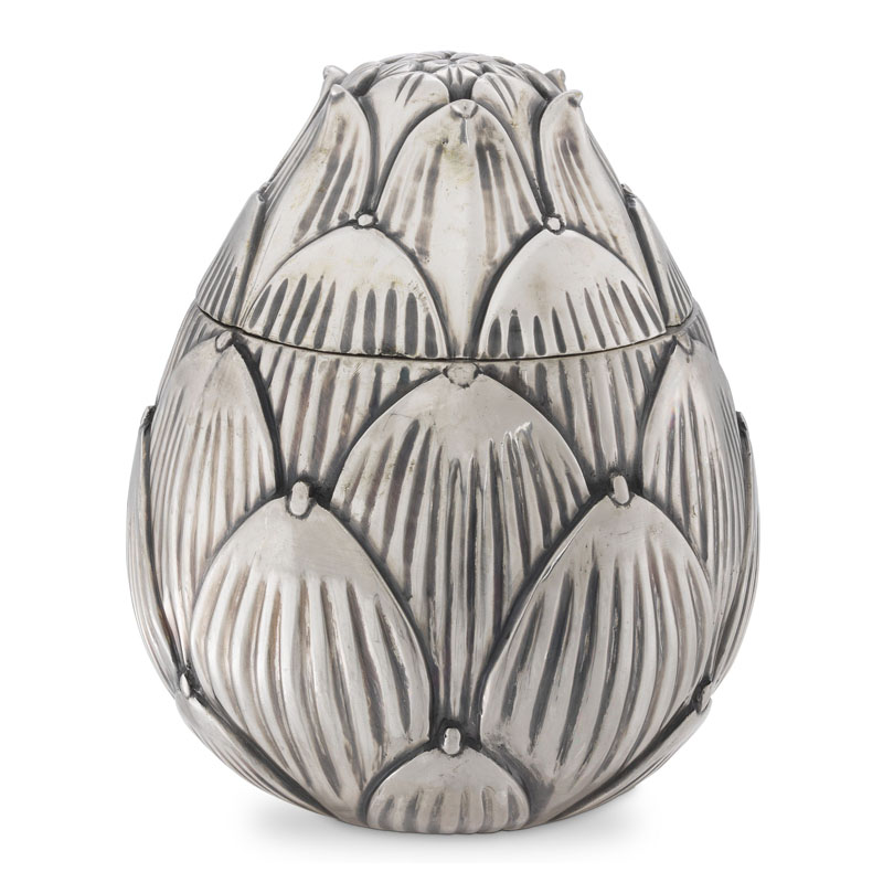 Шкатулка Eichholtz BOX ARTICHOKE Серебро винтаж Шкатулка Eichholtz BOX ARTICHOKE Серебро винтаж в Костроме | Loft Concept