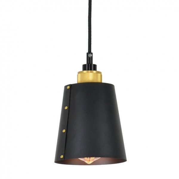 Подвесной светильник Black Hooked Mono Cope Черный Подвесной светильник Black Hooked Mono Cope Черный в Костроме | Loft Concept