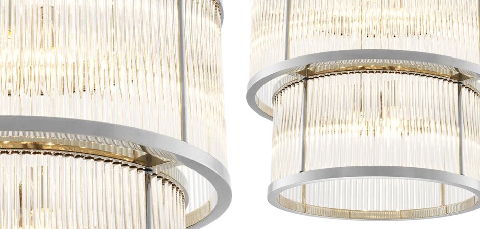 Люстра Chandelier Palmera Nickel - Loft-Concept в Костроме