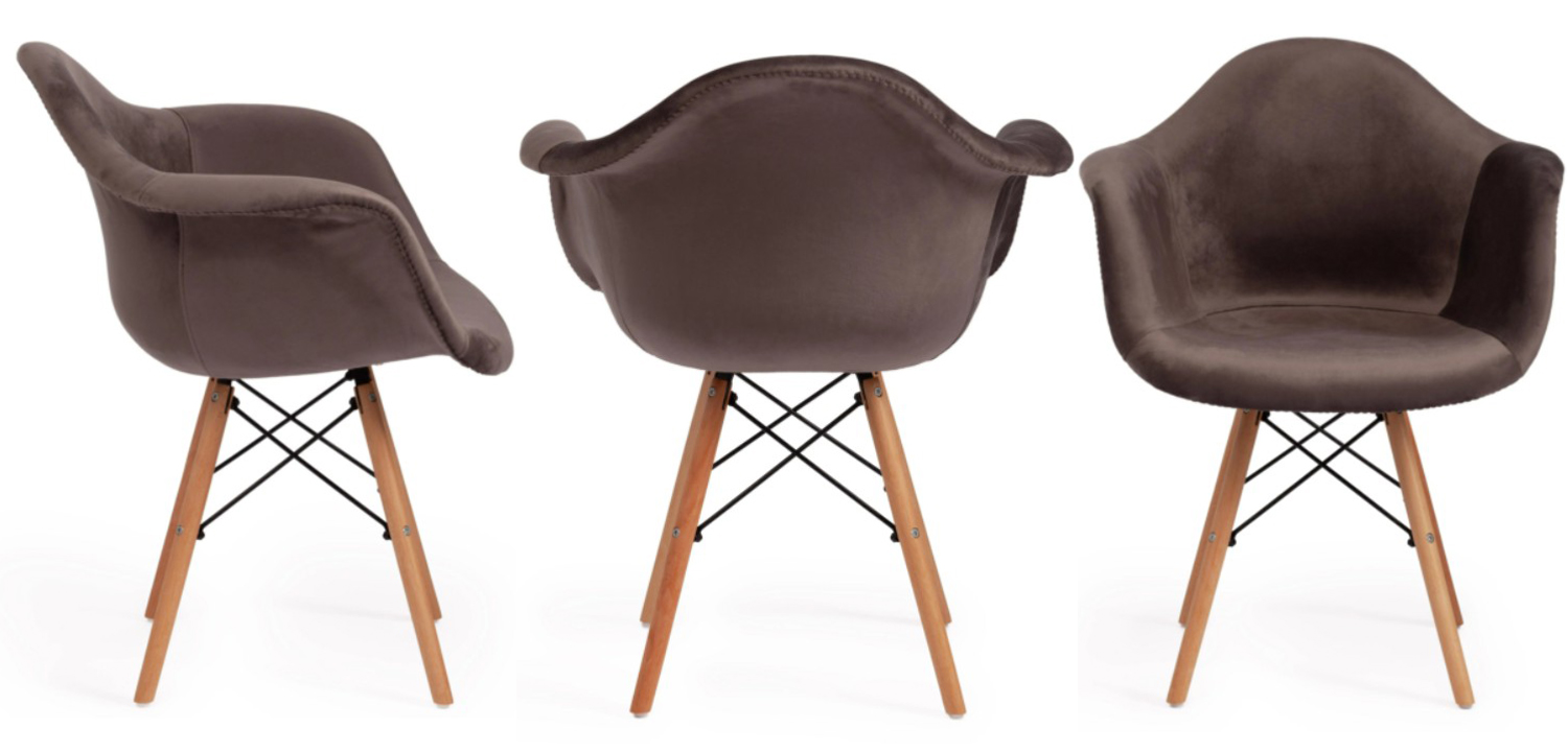 Стул DAW grey - фото