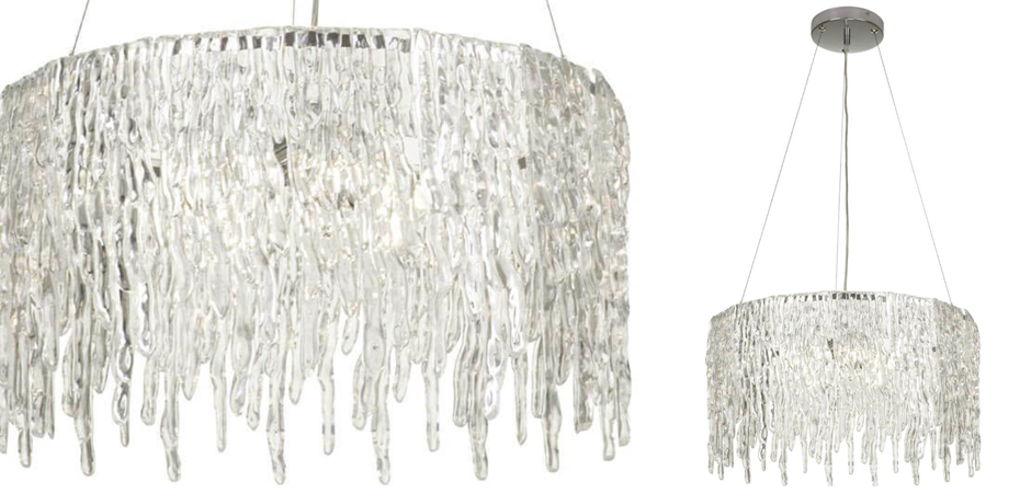 Люстра Cold Heart Silver Single Tier Chandelier Люстра Cold Heart Silver Single Tier Chandelier - Loft-Concept в Костроме
