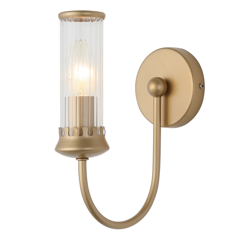 Бра Morgane Sconce gold Золотой Прозрачный Бра Morgane Sconce gold Золотой Прозрачный в Костроме | Loft Concept