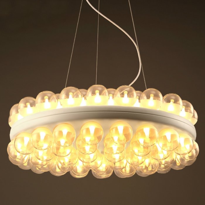 Люстра Eddy Light Chandelier Double Plate Люстра Eddy Light Chandelier Double Plate в Костроме | Loft Concept