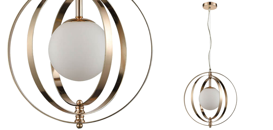Светильник Satellite Three Rings Gold Светильник Satellite Three Rings Gold - Loft-Concept в Костроме