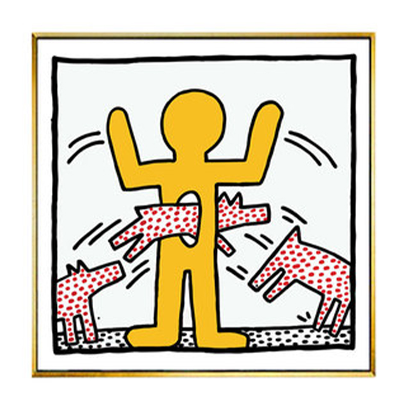 Постер Keith Haring 19 Мульти Постер Keith Haring 19 Мульти в Костроме | Loft Concept