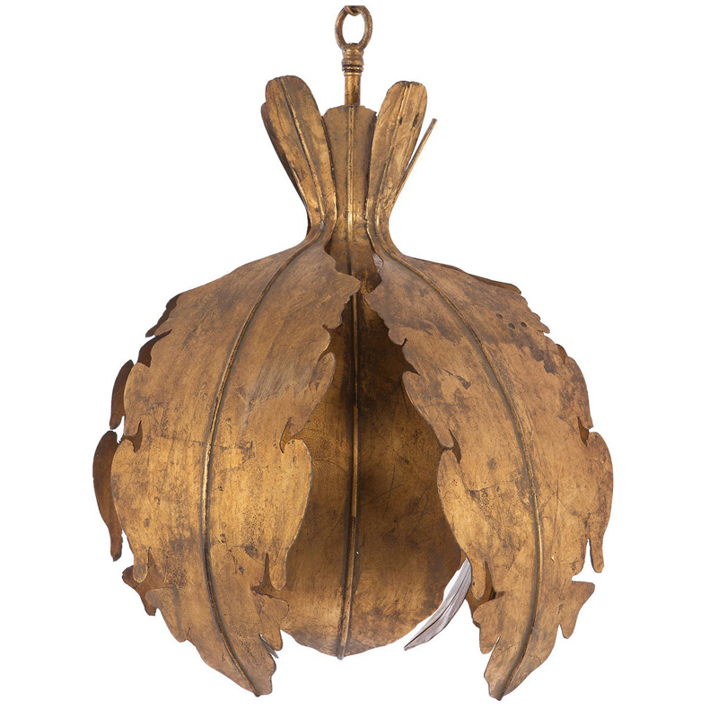 Подвесной светильник Tropical Leaves Hanging lamp Винтажное Темное Золото Подвесной светильник Tropical Leaves Hanging lamp Винтажное Темное Золото в Костроме | Loft Concept