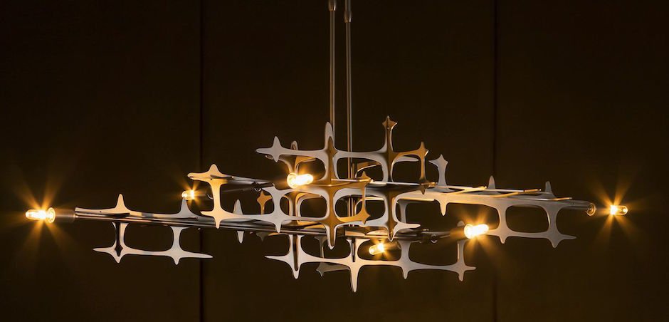 Люстра HUBBARDTON FORGE GRID PENDANT Люстра HUBBARDTON FORGE GRID PENDANT - Loft-Concept в Костроме