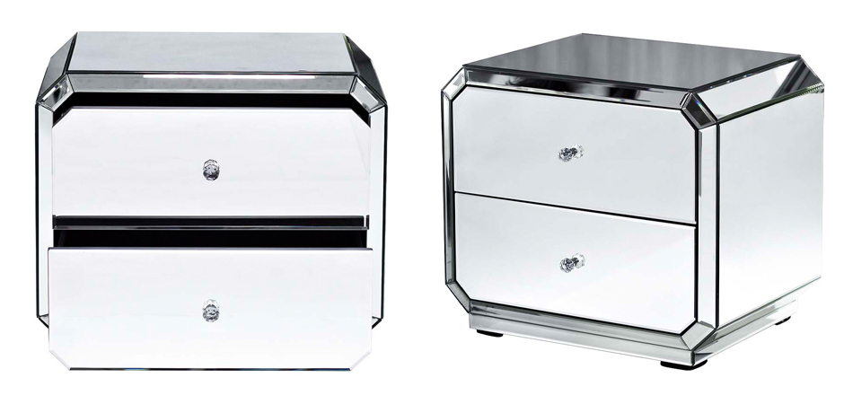 Тумба Beveled Corners Nightstand Тумба Beveled Corners Nightstand - Loft-Concept в Костроме