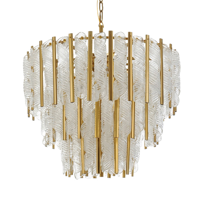 Люстра PARIS CHANDELIER Золотой Белый Люстра PARIS CHANDELIER Золотой Белый в Костроме | Loft Concept