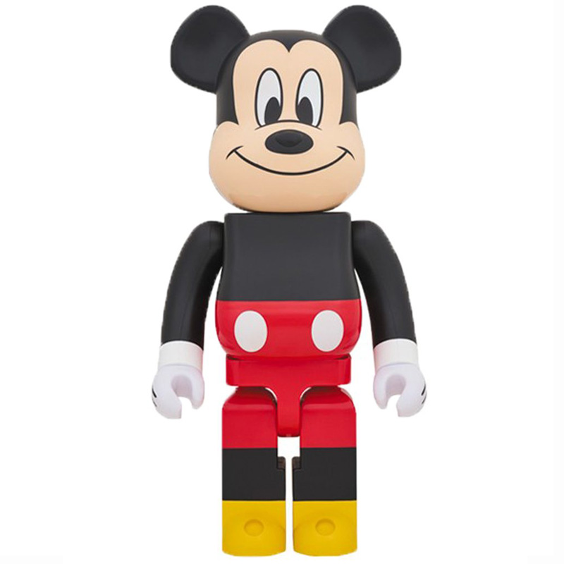 Статуэтка Bearbrick Mickey Mouse Черный Красный Желтый Бежевый Статуэтка Bearbrick Mickey Mouse Черный Красный Желтый Бежевый в Костроме | Loft Concept