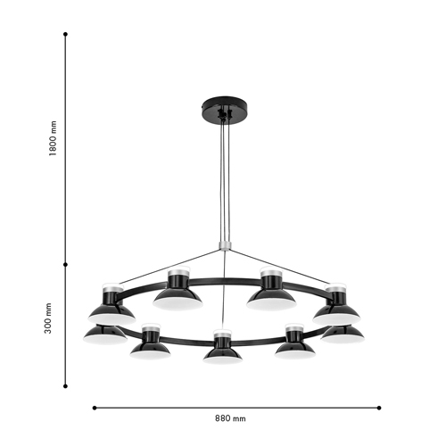 Люстра Celevis Black 92 Люстра Celevis Black 92 в Костроме