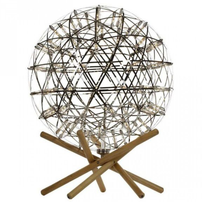 Светодиодная Настольная Лампа Moooi Raimond Диаметр 43 см Серебряный Светодиодная Настольная Лампа Moooi Raimond Диаметр 43 см Серебряный в Костроме | Loft Concept
