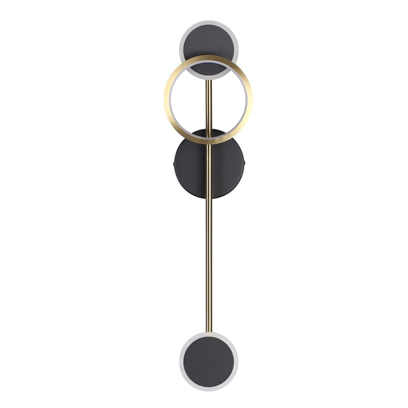 Бра Bendik Gold Ring Wall lamp A Золотой Черный Бра Bendik Gold Ring Wall lamp A Золотой Черный в Костроме | Loft Concept