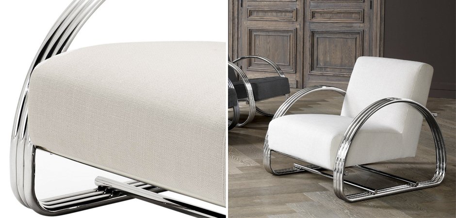 Кресло Eichholtz Chair Basque Кресло Eichholtz Chair Basque - Loft-Concept в Костроме