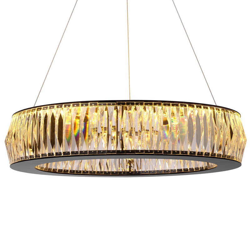 Люстра Eichholtz Chandelier Vancouver S Черный Прозрачный (Transparent) Люстра Eichholtz Chandelier Vancouver S Черный Прозрачный (Transparent) в Костроме | Loft Concept