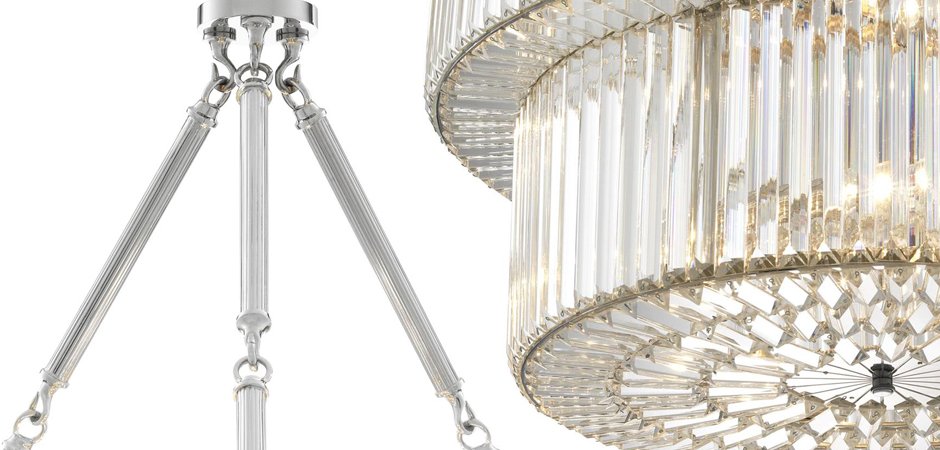 Люстра Chandelier Infinity Double Nickel Люстра Chandelier Infinity Double Nickel - Loft-Concept в Костроме