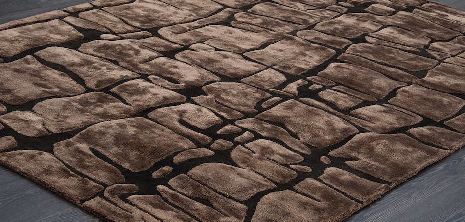 Ковёр из шерсти California Sahara Dark Ковёр из шерсти California Sahara Dark - Loft-Concept в Костроме