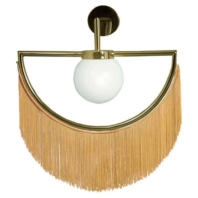 Бра Wink Wall Lamp by Masquespacio for Houtique Goldgelb Золотой Шафрановый Бра Wink Wall Lamp by Masquespacio for Houtique Goldgelb Золотой Шафрановый в Костроме | Loft Concept