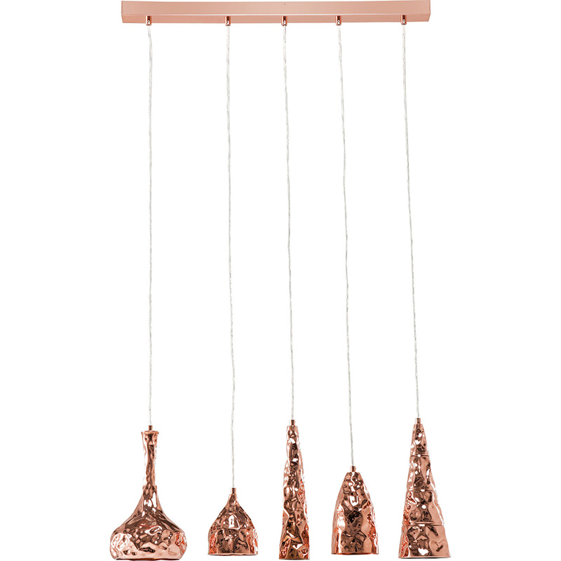 Люстра Several Copper Lamps Медь Люстра Several Copper Lamps Медь в Костроме | Loft Concept
