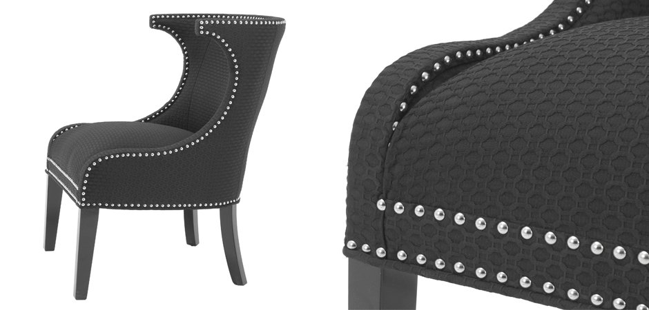 Кресло Eichholtz Chair Elson black Кресло Eichholtz Chair Elson black - Loft-Concept в Костроме