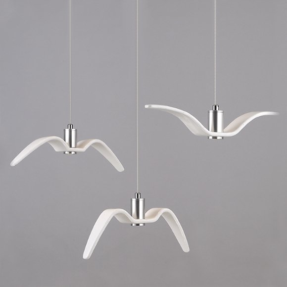 Подвесной светильник Brokis Night Birds white Белый Подвесной светильник Brokis Night Birds white Белый в Костроме | Loft Concept