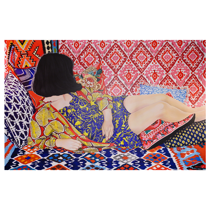 Картина Camouflage 2 Naomi Okubo Мульти Картина Camouflage 2 Naomi Okubo Мульти в Костроме | Loft Concept