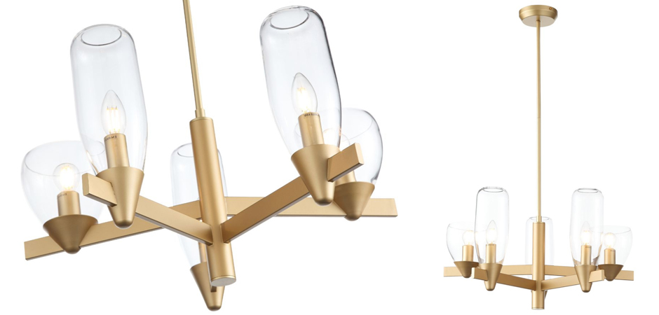 Люстра Houston 5 lamps Люстра Houston 5 lamps - Loft-Concept в Костроме