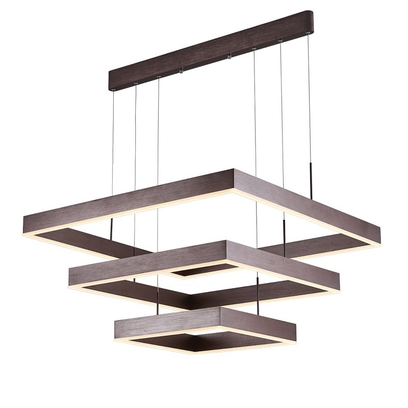 Люстра Ribbon Squares Chandelier Темная бронза в Костроме | Loft Concept 