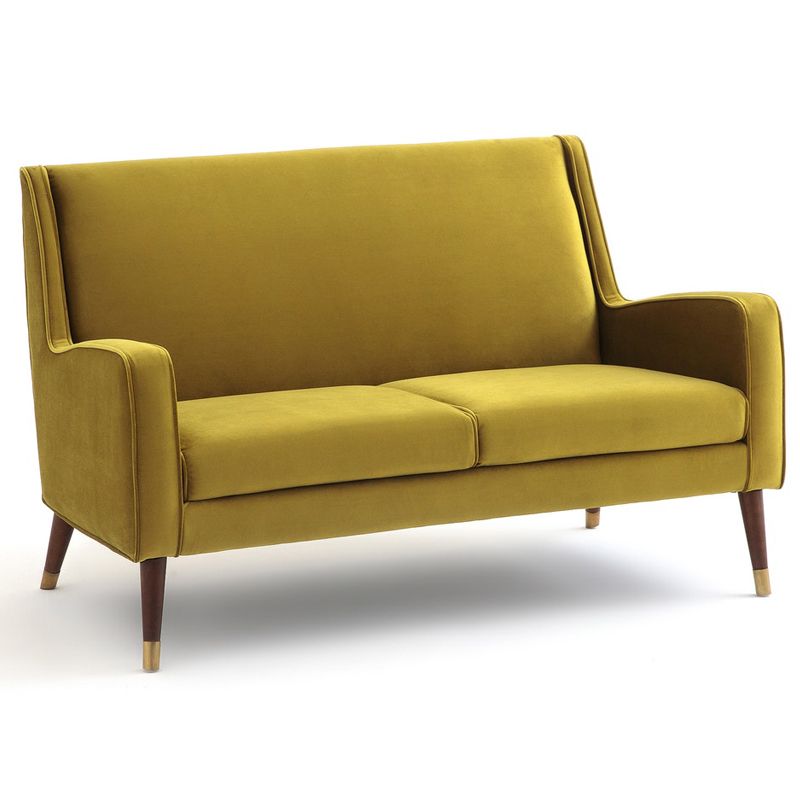 Диван Classic Furniture горчичный Горчичный Латунь Диван Classic Furniture горчичный Горчичный Латунь в Костроме | Loft Concept