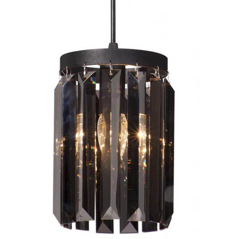 Светильник ODEON Smok Glass Pendant lamp Стекло Смок D 12 Черный матовый Светильник ODEON Smok Glass Pendant lamp Стекло Смок D 12 Черный матовый в Костроме | Loft Concept