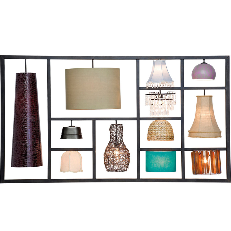 Бра Plusieurs Lamps multicolored Мульти Бра Plusieurs Lamps multicolored Мульти в Костроме | Loft Concept
