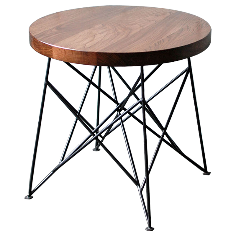Кофейный стол Kinney Brown Industrial Metal Rust Coffee Table Черный Коричневый Кофейный стол Kinney Brown Industrial Metal Rust Coffee Table Черный Коричневый в Костроме | Loft Concept