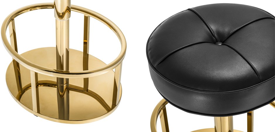 Барный стул Eichholtz Bar Stool Thibault Барный стул Eichholtz Bar Stool Thibault - Loft-Concept в Костроме