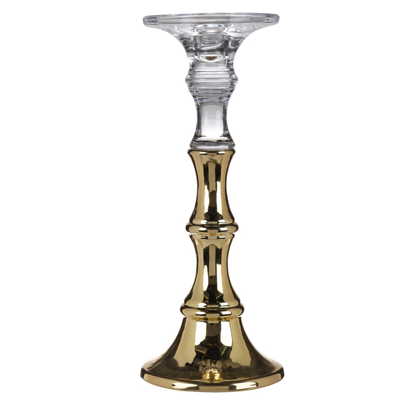 Подсвечник Eugenie Candlestick 30 Глянцевое золото Подсвечник Eugenie Candlestick 30 Глянцевое золото в Костроме | Loft Concept