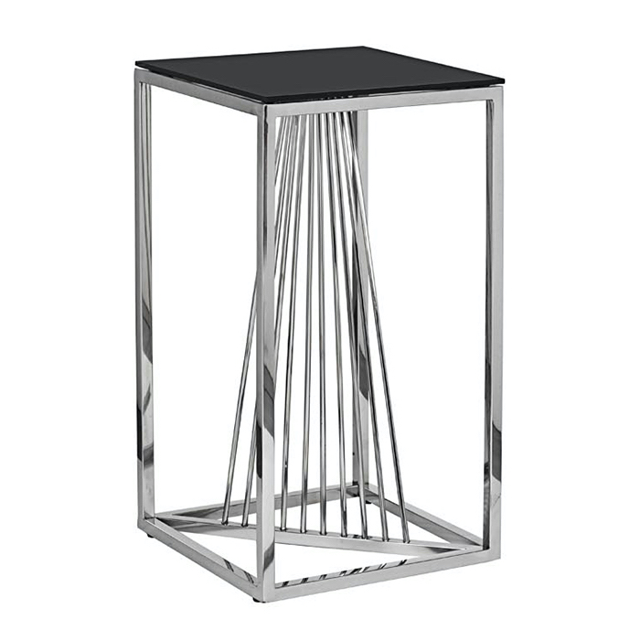 Стол Section Diagonal Stainless Steel 70 Нержавеющая сталь Глянцевый черный Стол Section Diagonal Stainless Steel 70 Нержавеющая сталь Глянцевый черный в Костроме | Loft Concept