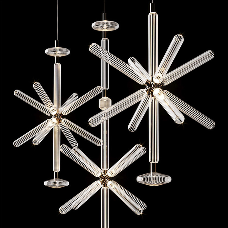 Люстра Lasvit Cipher STLFinder pendant lighting Глянцевое золото Прозрачный Люстра Lasvit Cipher STLFinder pendant lighting Глянцевое золото Прозрачный в Костроме | Loft Concept