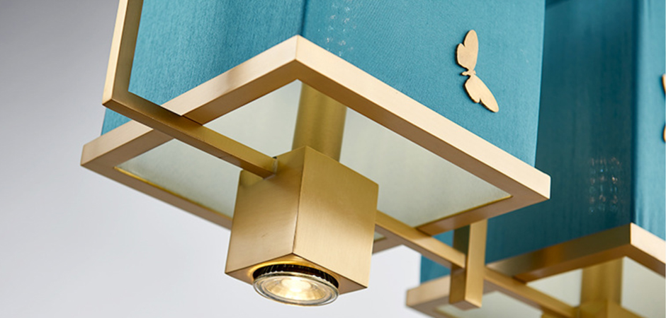Люстра с бабочками Butterflies Blue Background Chandelier Люстра с бабочками Butterflies Blue Background Chandelier - Loft-Concept в Костроме