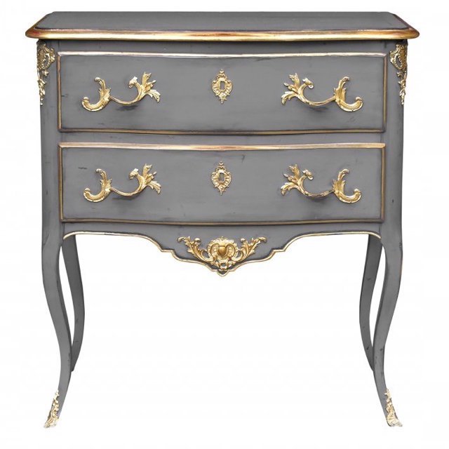 Комод L.XV CHEST OF DRAWERS Grey Бронза Серый Комод L.XV CHEST OF DRAWERS Grey Бронза Серый в Костроме | Loft Concept