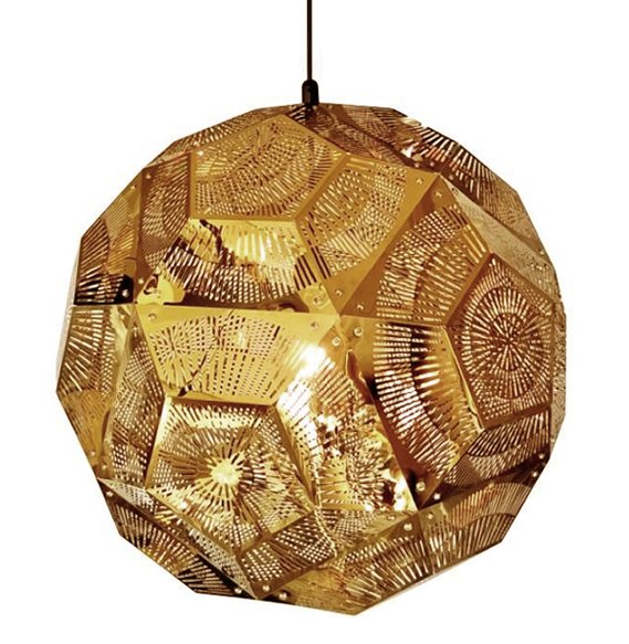 Люстра Punch Ball Tom Dixon Хром Черный Золотой Люстра Punch Ball Tom Dixon Хром Черный Золотой в Костроме | Loft Concept