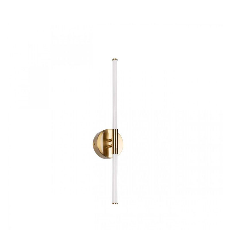 Бра светодиодное Trumpet Tube Gold 60 см Золотой Белый Бра светодиодное Trumpet Tube Gold 60 см Золотой Белый в Костроме | Loft Concept