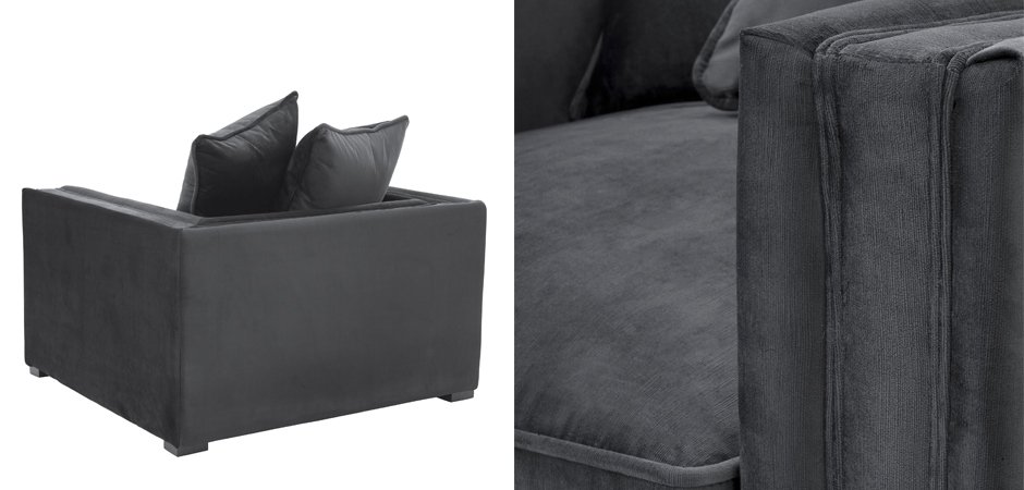 Кресло Eichholtz Chair Menorca Black Кресло Eichholtz Chair Menorca Black - Loft-Concept в Костроме